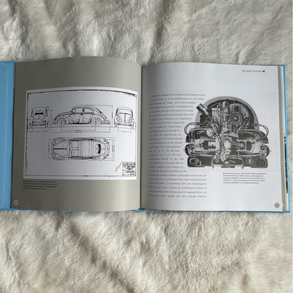 Volkswagen Käfer / Beetle Car Book - Picture 6 of 6
